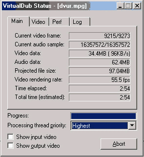 VirtualDub Athlon64